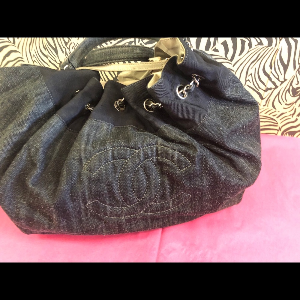 Authentic Chanel Denim HandbAg